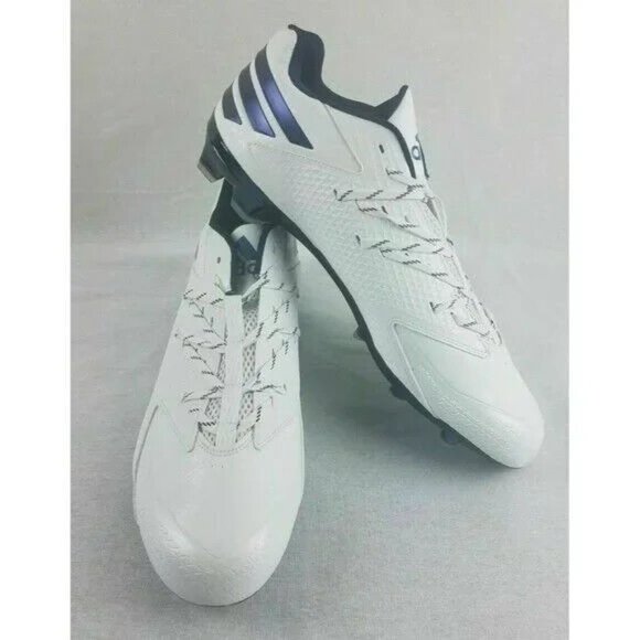 adidas Freak X Carbon Low Football Cleats Mens Size 16 White Navy B72678 main image 5